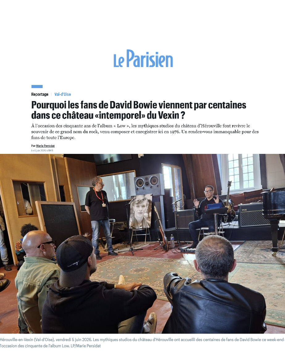 Festival David Bowie · Château d'Hérouville
